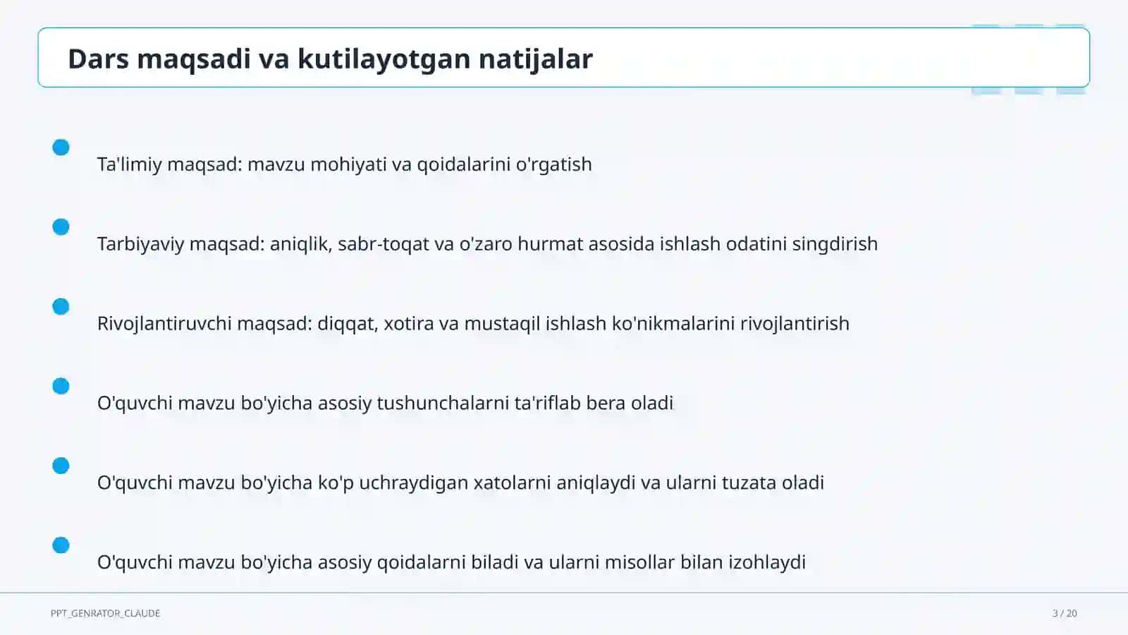 Ishlab chiqarish texnologiyalari va avtomatlashtirish (10-sinf) 3