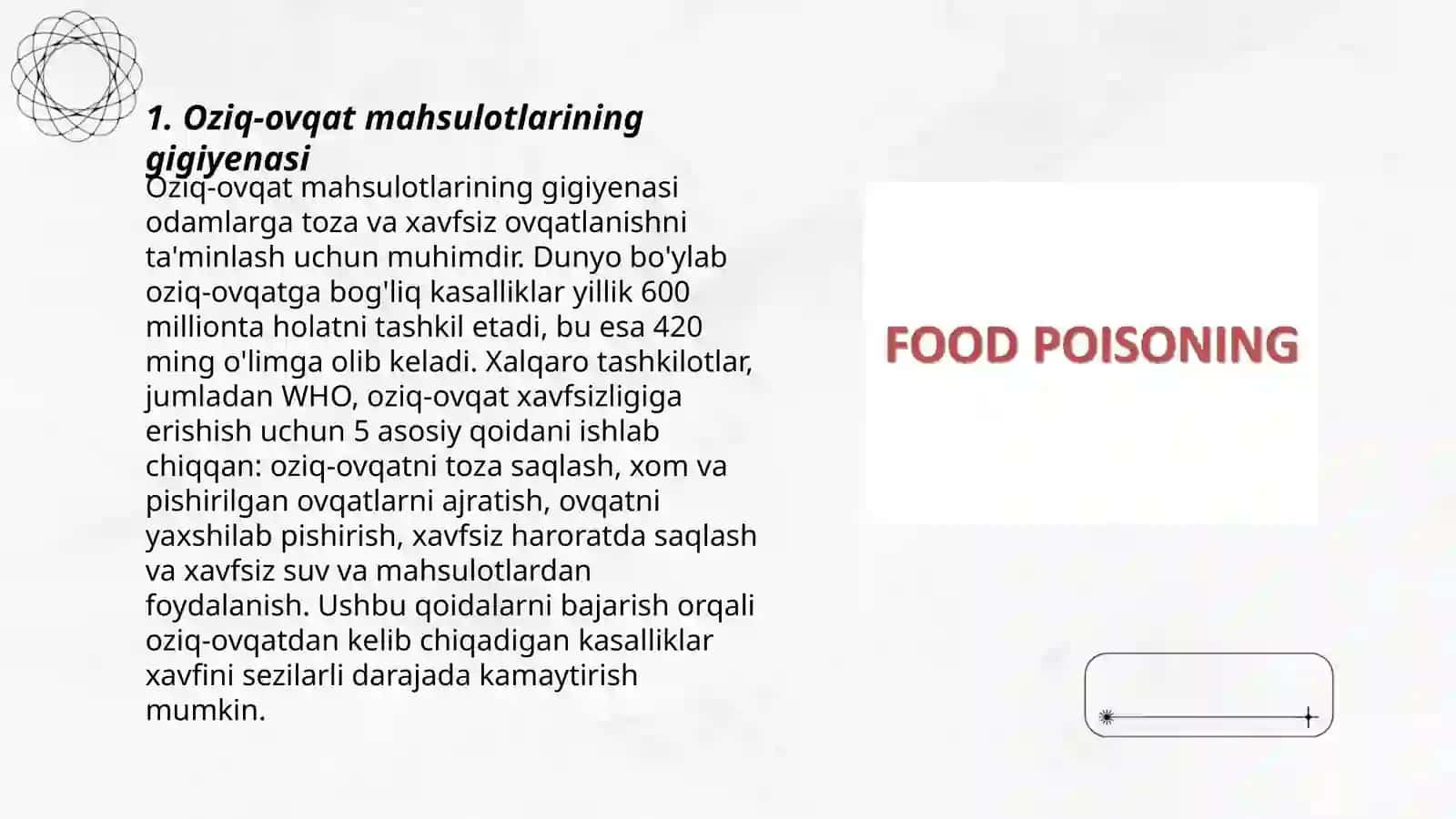 Oziq ovqat mahsulotlaridan zaharlanish 3