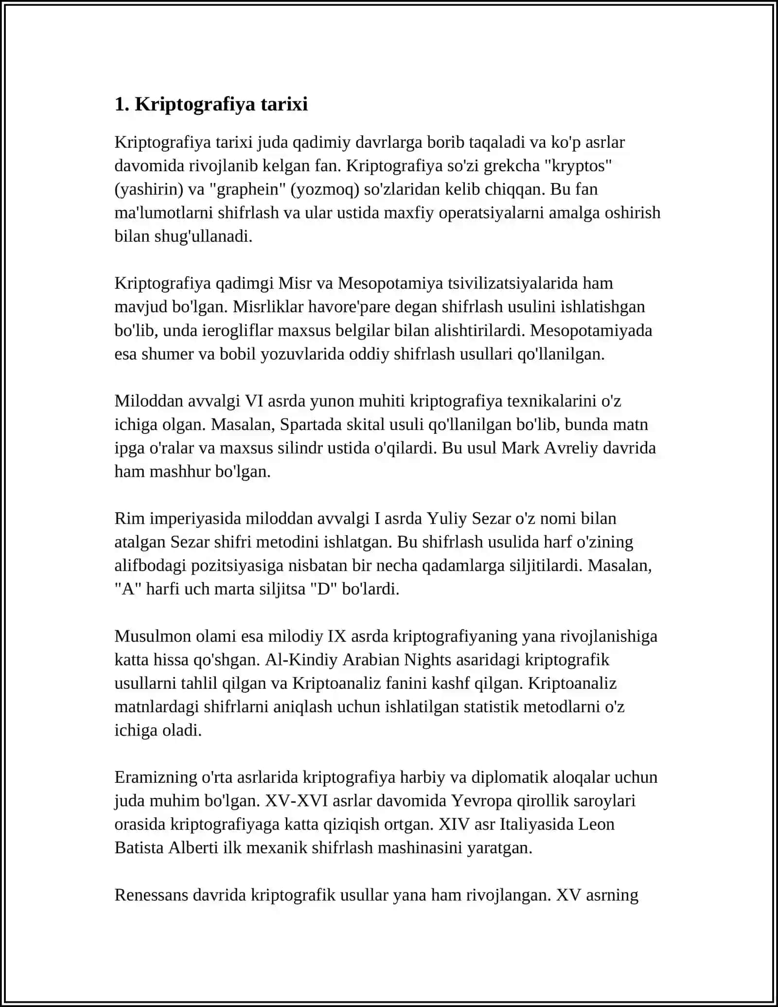 KRIPTOGRAFIYANING ASOSIY TUSHUNCHALARI 3