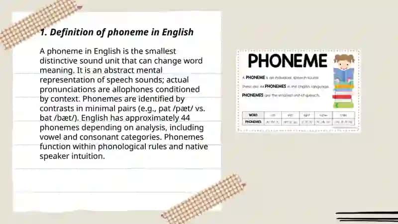 Phoneme 3