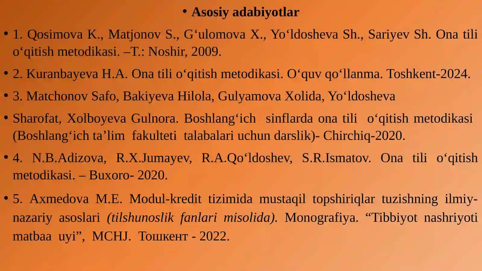 Grammatikavaso‘zyasalishigaoidtushunchalarnishakllantirishningmetodikasoslari.Boshlang‘ichsinflardaso‘zningmorfemiktarkibinio‘rganishmetodikasi 3