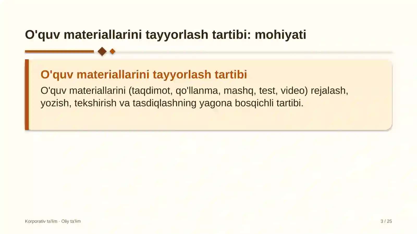 energiya auditi tashkilotlarida o'quv materiallarini tayyorlash tartibi 2140 3