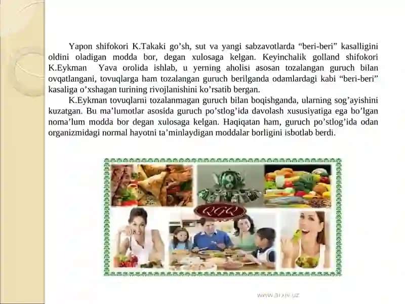 VITAMINLARNING BIOKIMYOVIY ROLI 3