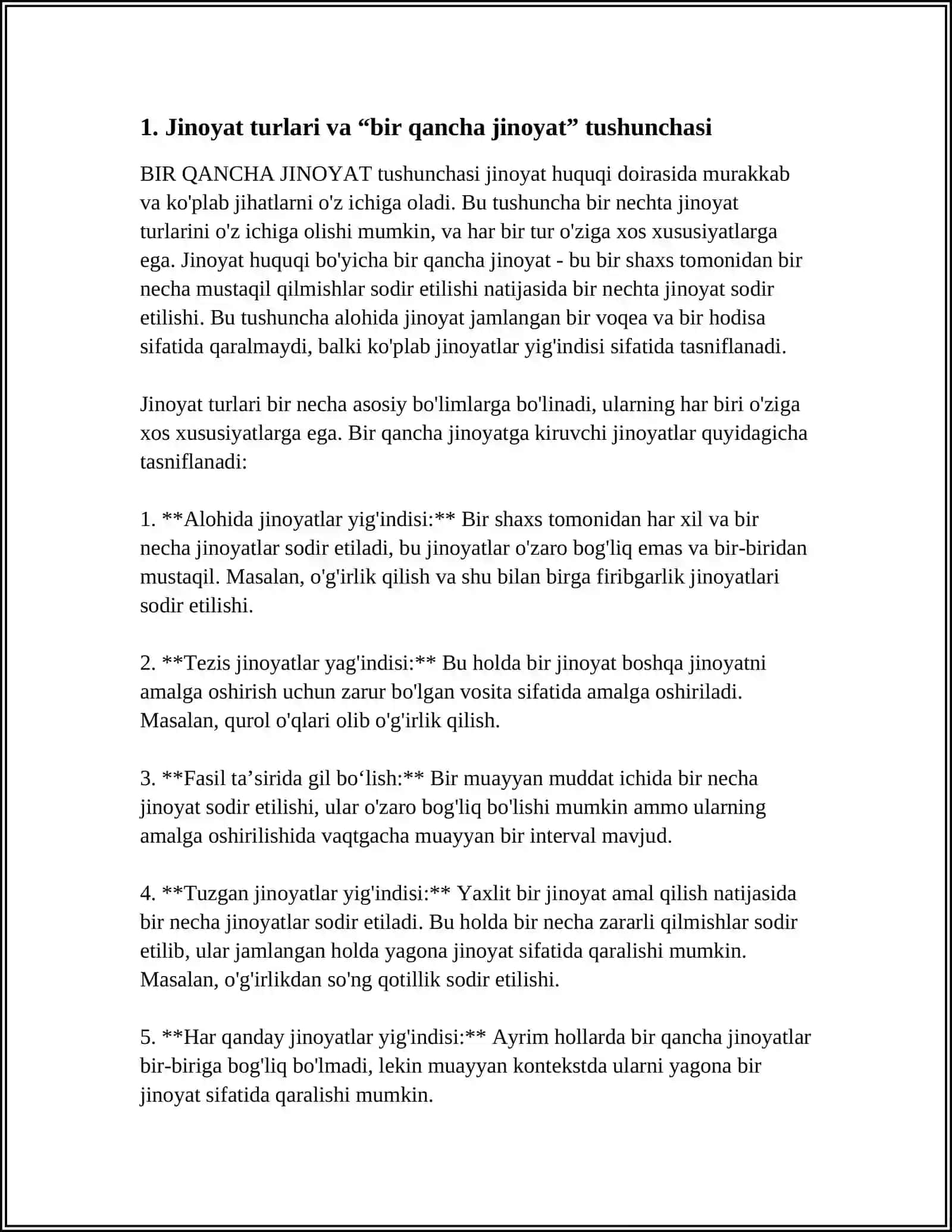 BIR QANCHA JINOYAT 3