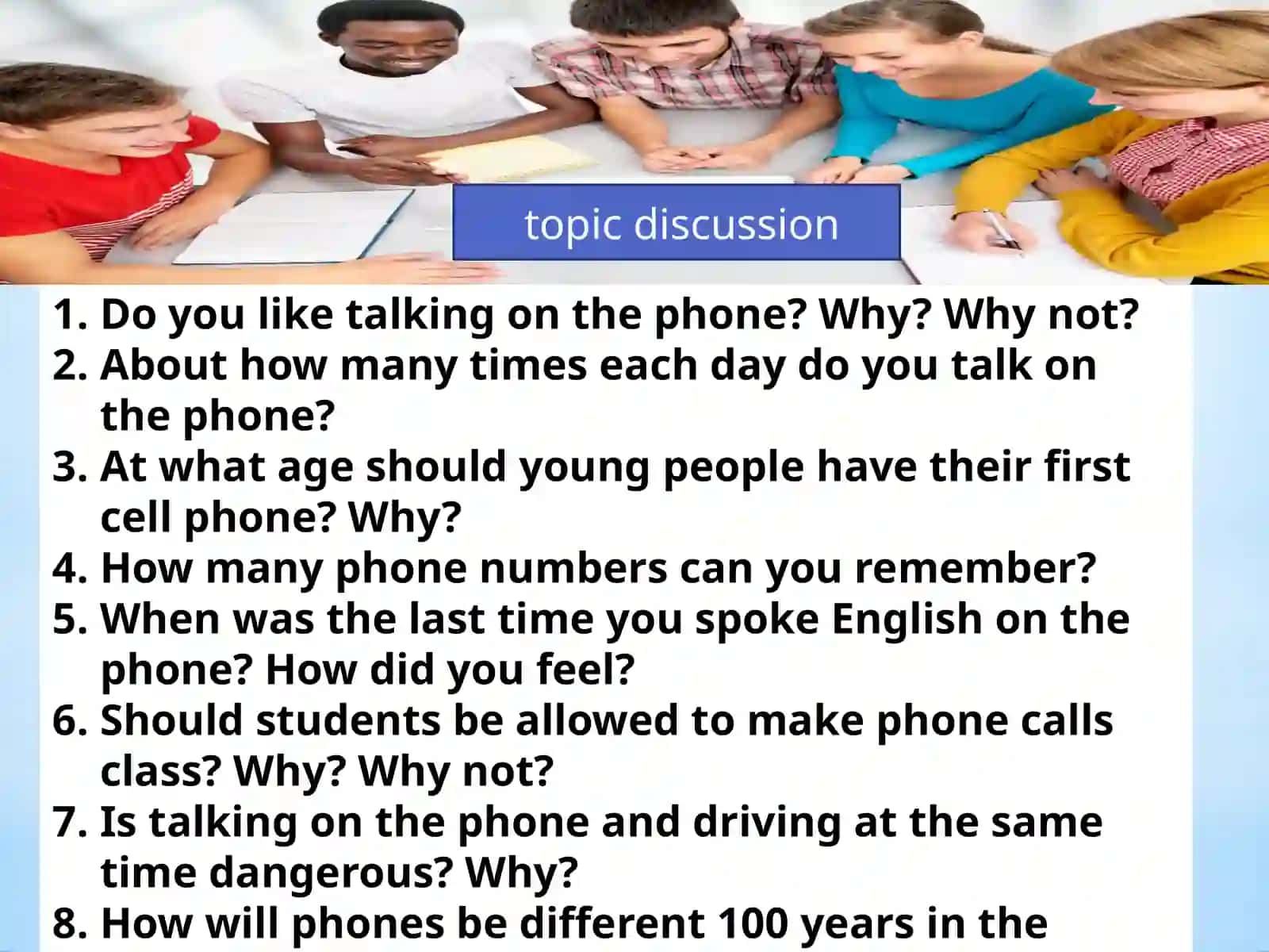 TELEPHONING 3
