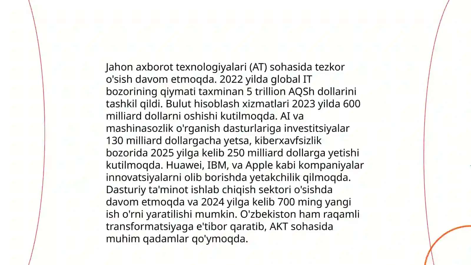 Jahon axborot texnologiyalari 3