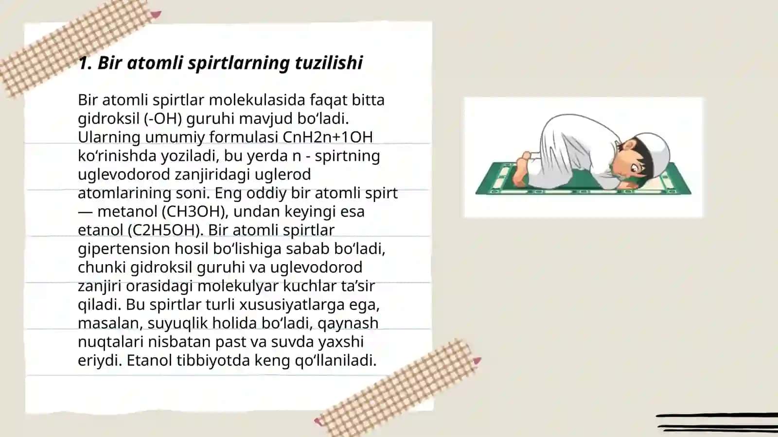 Bir atomli spirtlarning olinishi xossalari 3