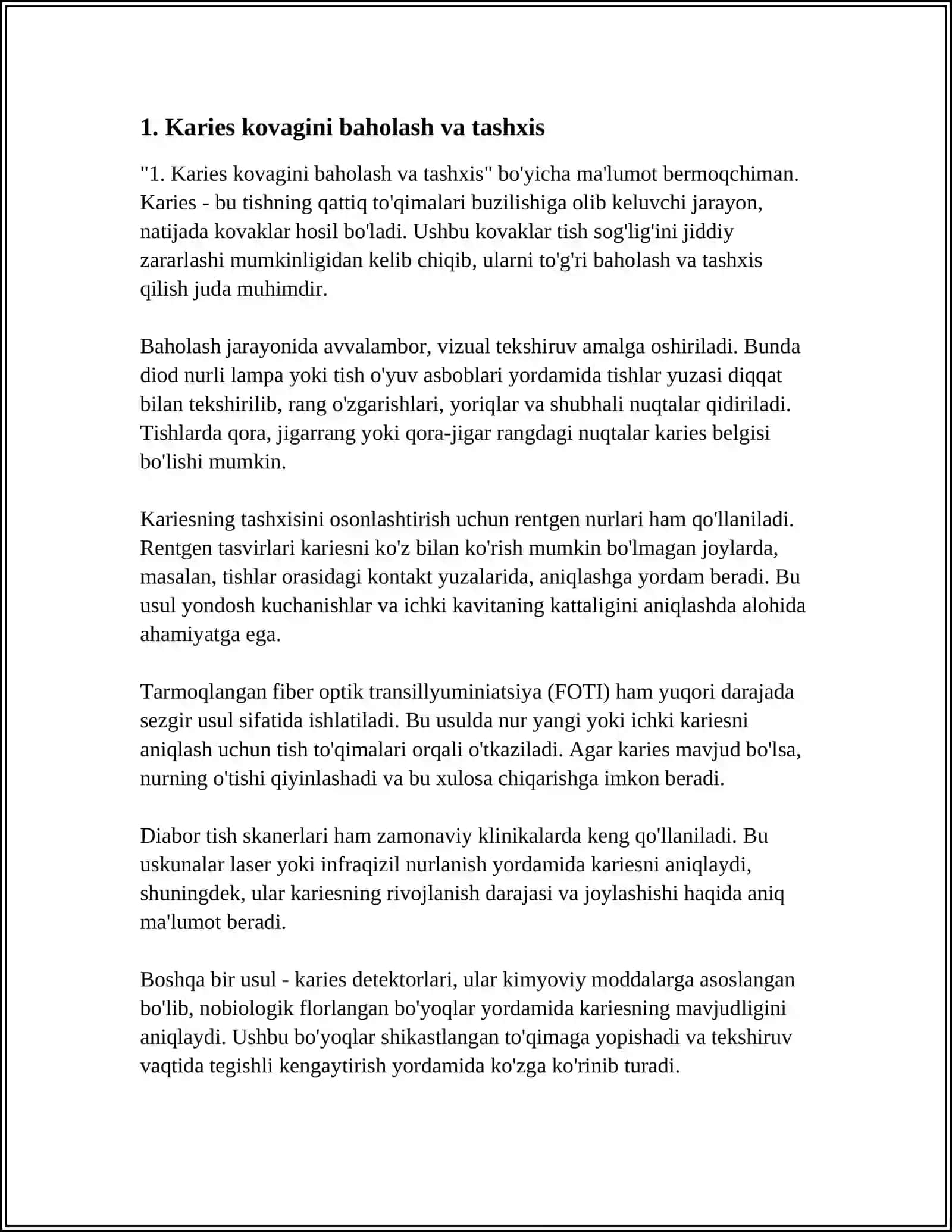 KARIYES KOVAKLARINI CHARXLASH BOSQICHLARI VA USLUBLARI 3