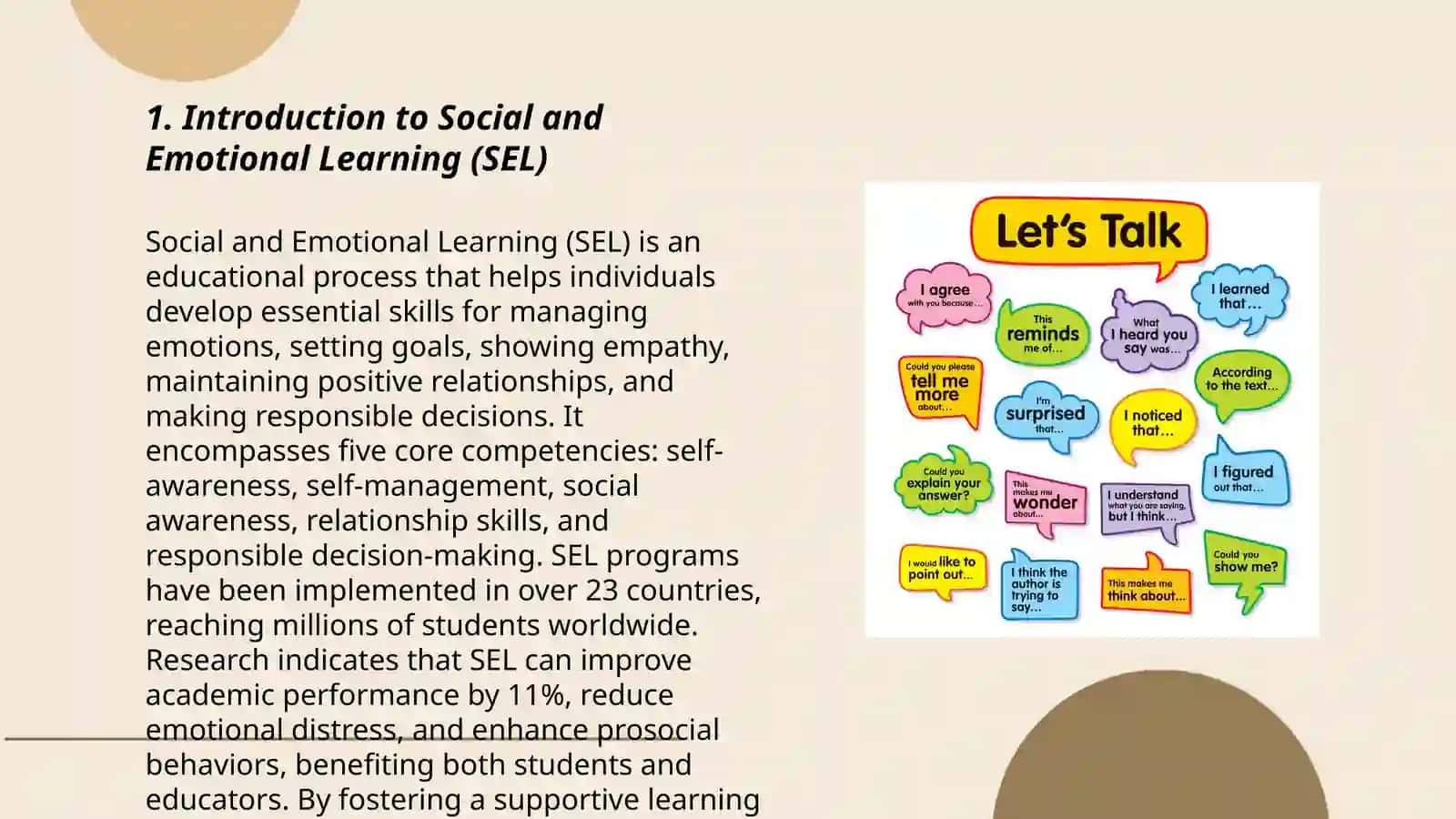 Present about Social and emotional learning 3