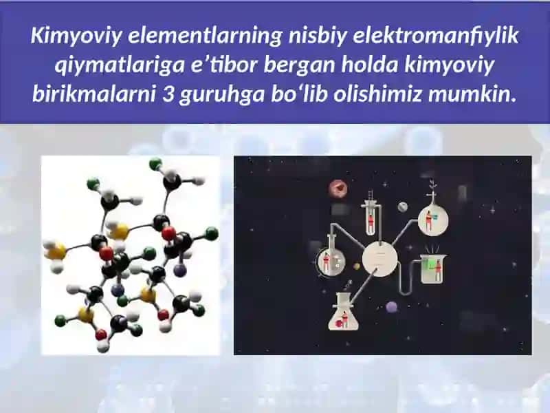 Kimyoviy bog‘lanish turlari 3
