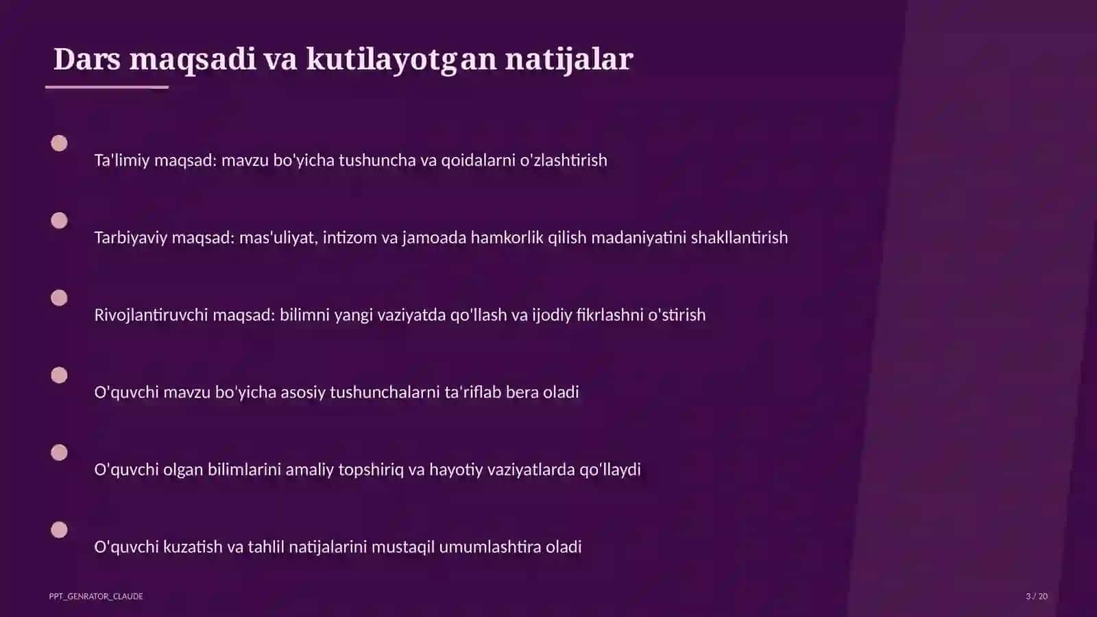 Huquq va majburiyat: bola huquqlari (8-sinf) 3