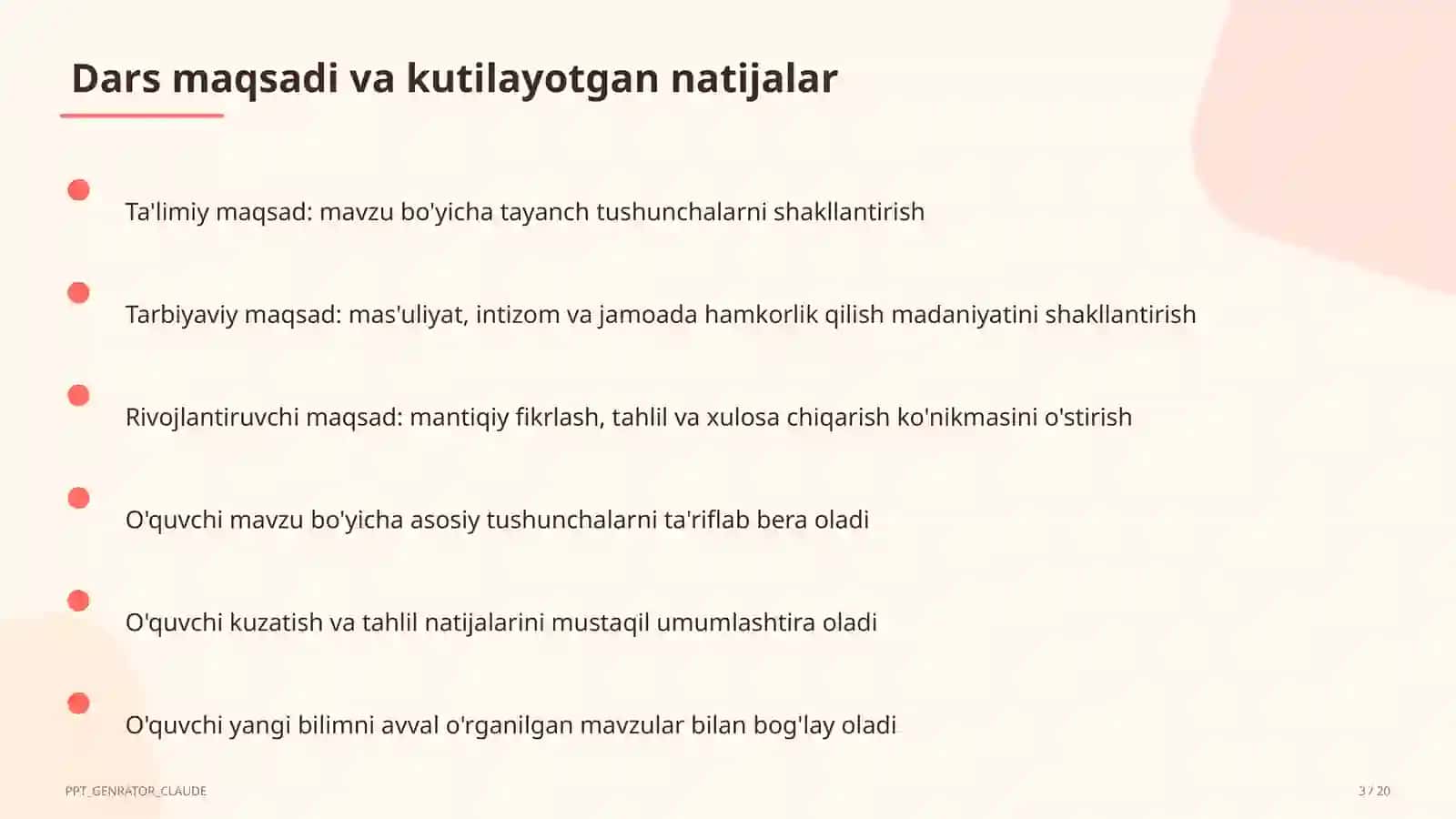 Qon aylanish va nafas olish organlari (4-sinf) 3