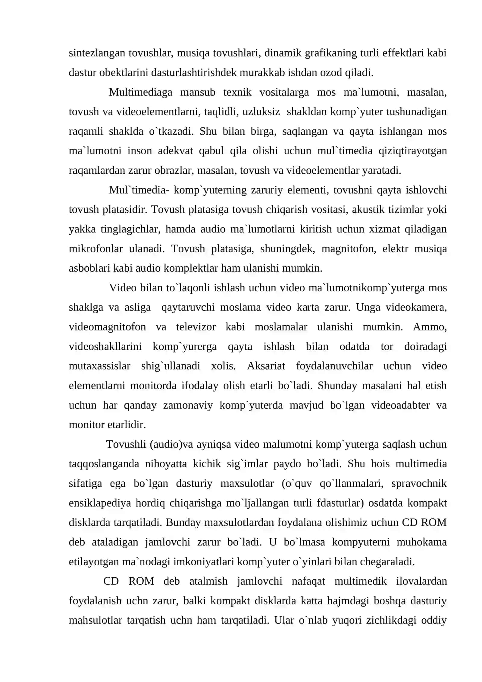 Multimediali ta'limni amaliyotga joriy etish tadbiq etish usullari xususiyatlari 3