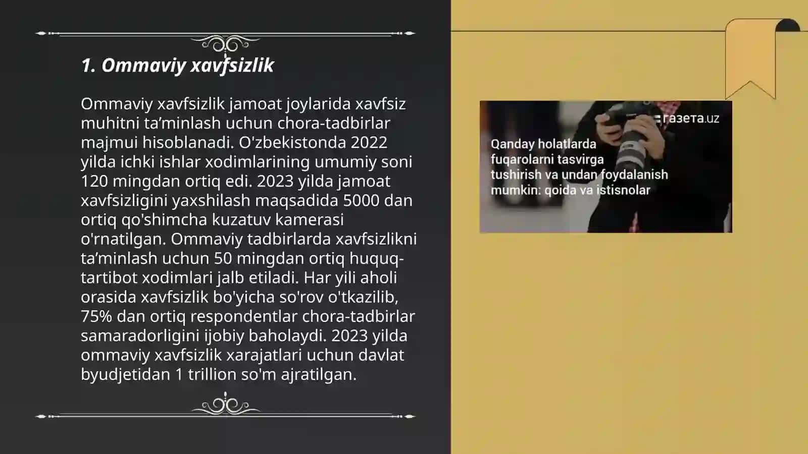 Ommaviy xavfsizlik 3