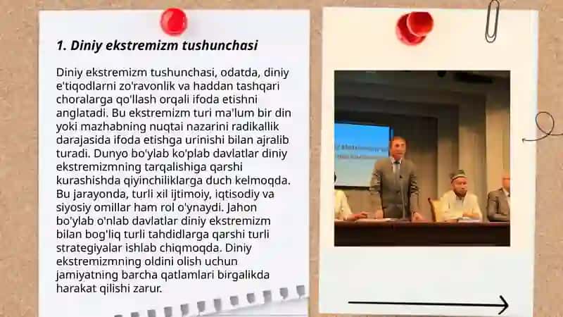 Diniy ekstrimizm va terrorizmga qarshi kurash 3