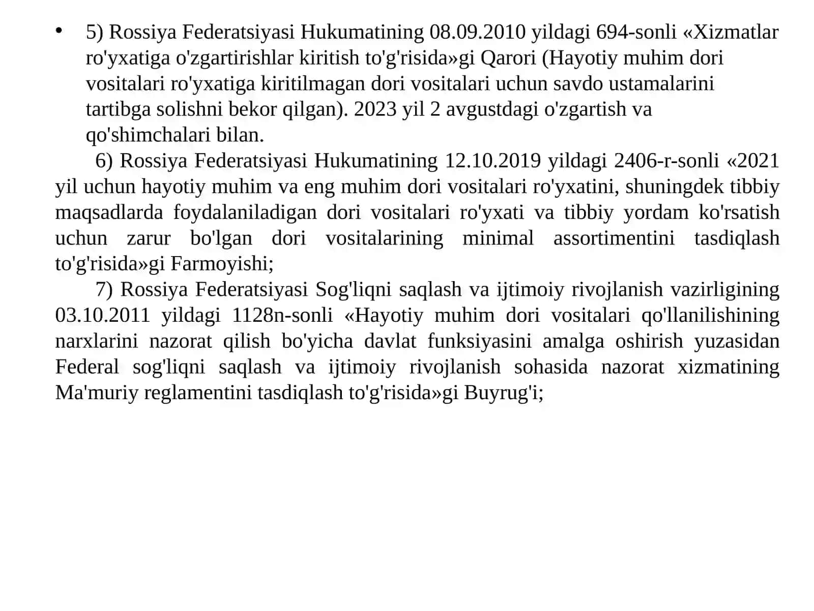 Farmatsevtika tashkilotlarida narx shakllanishi 3