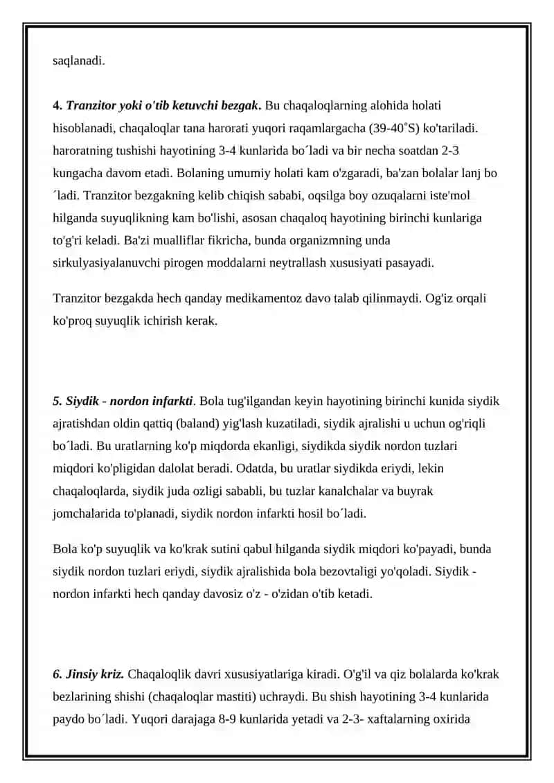 CHAQALOQLIK DAVRI FIZIOLOGIYASI 3