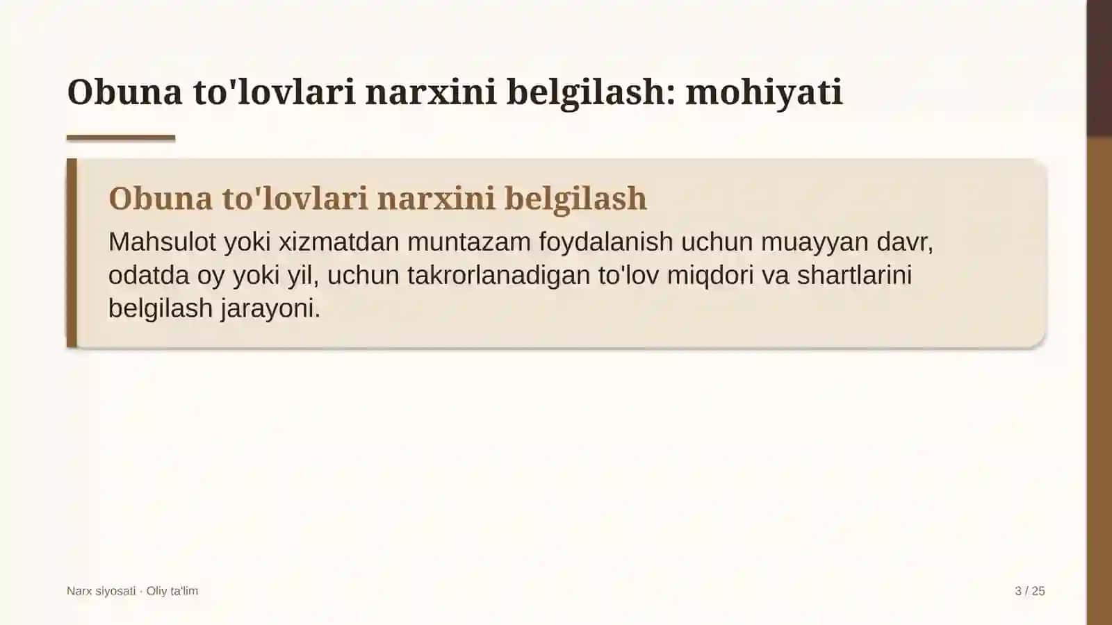 suzish havzalarida obuna to'lovlari narxini belgilash 8024 3