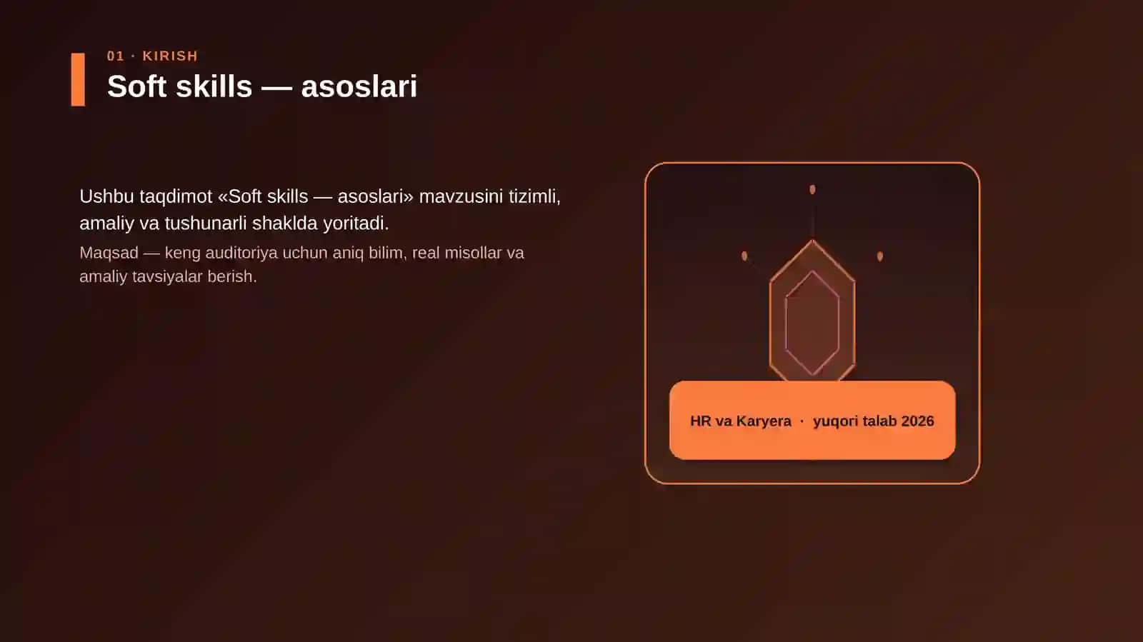 Soft skills — asoslari 3