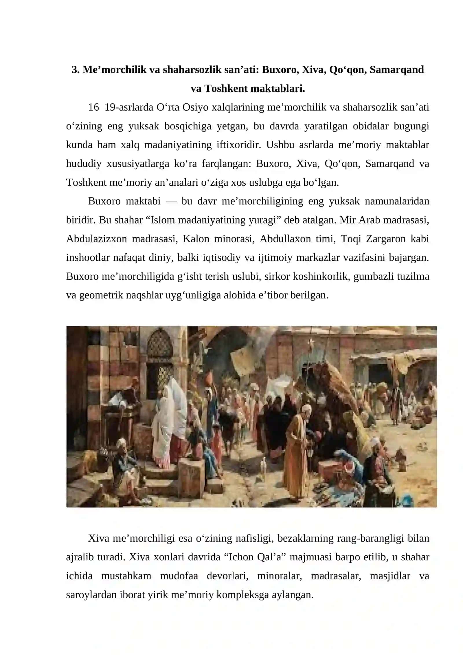 16-19-BIRINCHI ASR YARIMI O'RTA OSIYO XALQLARI MA'DANIYATI VA SAN'ATI 3