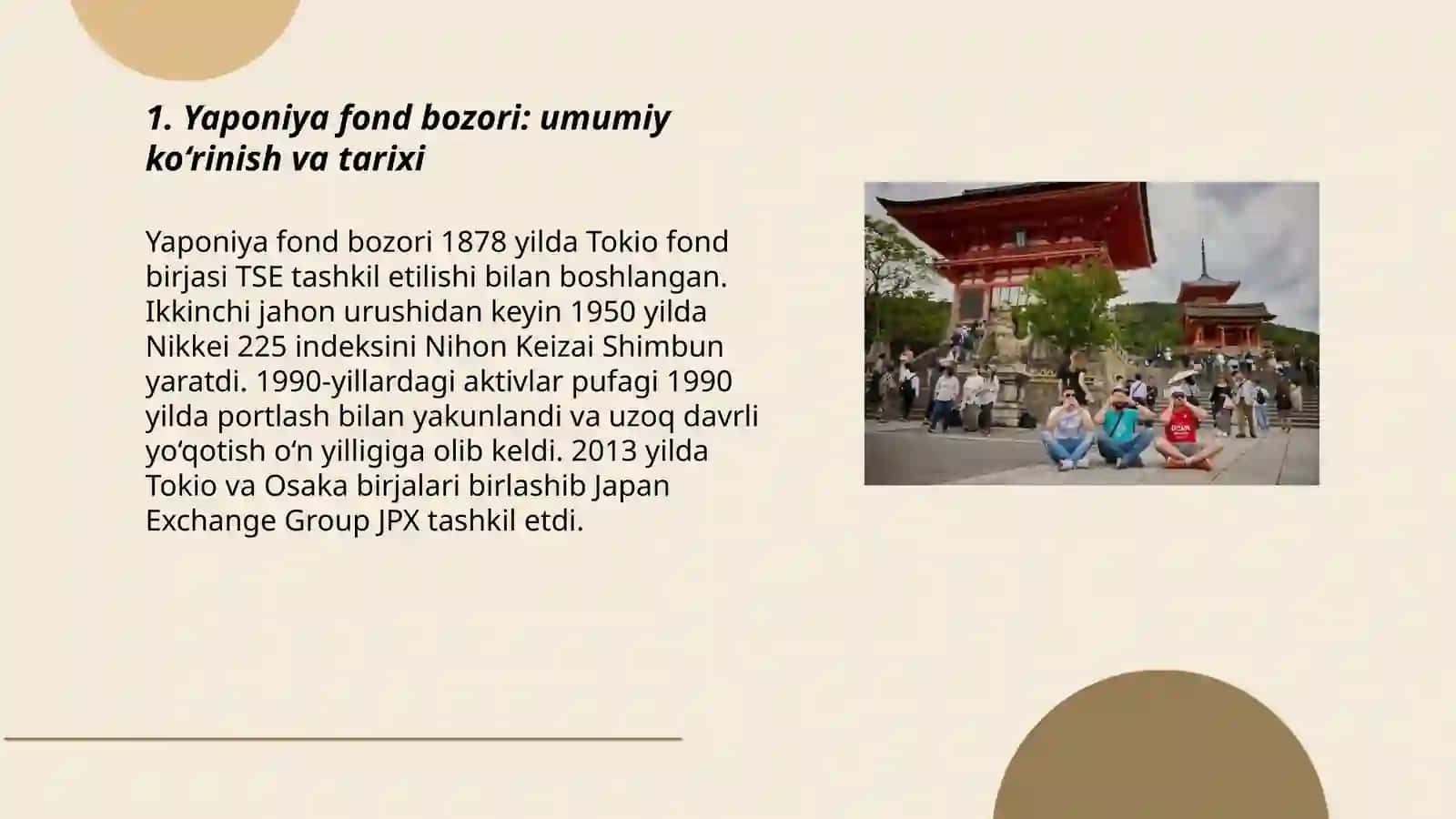 Yaponiya fond bozori, tashqi iqtisodiy aloqalari, yalpi ichki mahsulot eksport import maxsus iqtisodiy zonasi 3