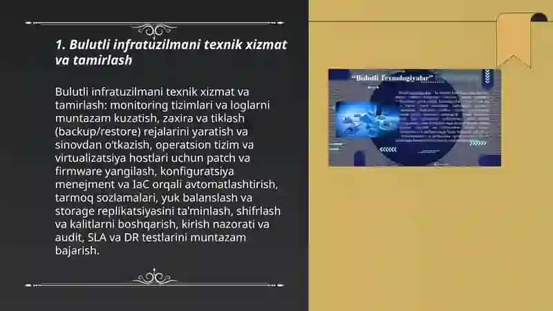 Bulutli texnologiyalar va axborot havfsizligini tamirlash 3