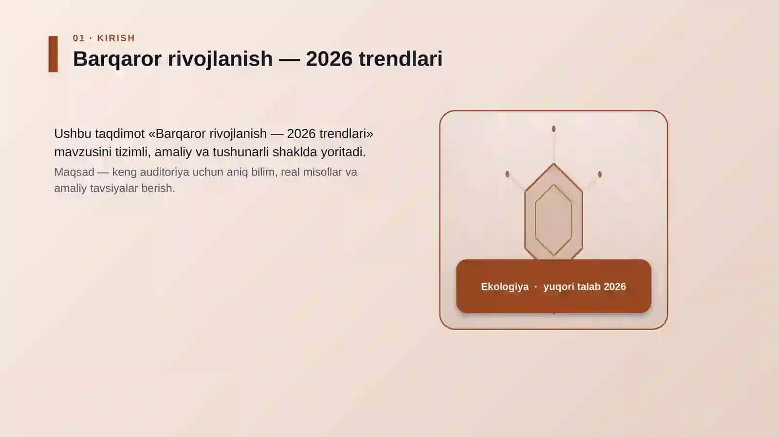 Barqaror rivojlanish — 2026 trendlari 3