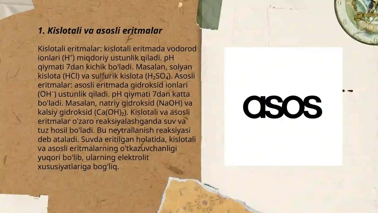 Biosistemalarda kislota-asos muvozanati 3