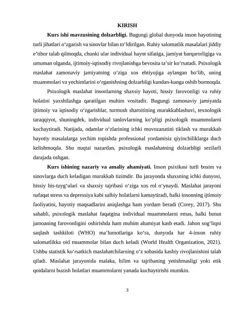Psixologik maslaxatning umumiy muammolari 3