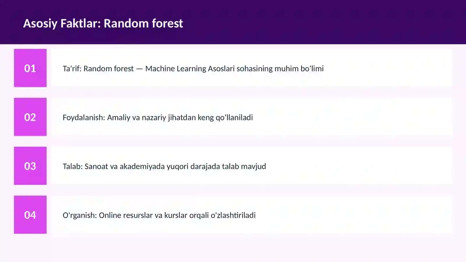 AI | MACHINE LEARNING ASOSLARI 3