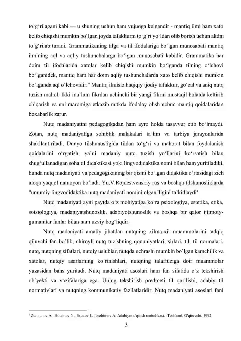 Ta’lim bosqichlarida nutq uslublarini o‘qitish metodikasini shakllantirish 3
