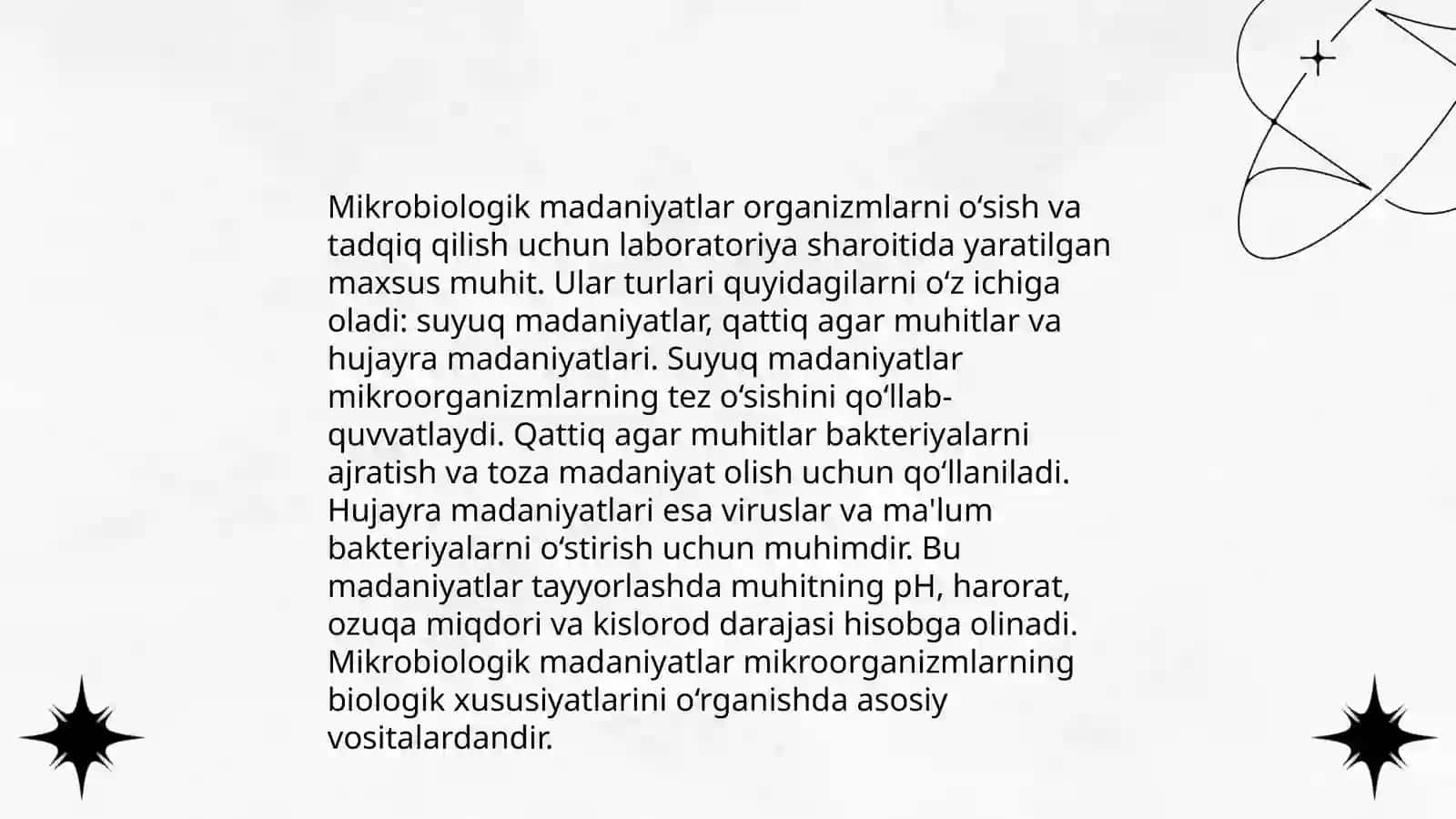 Mikrob kulturasidan surtma tayyorlash texnikasi 3