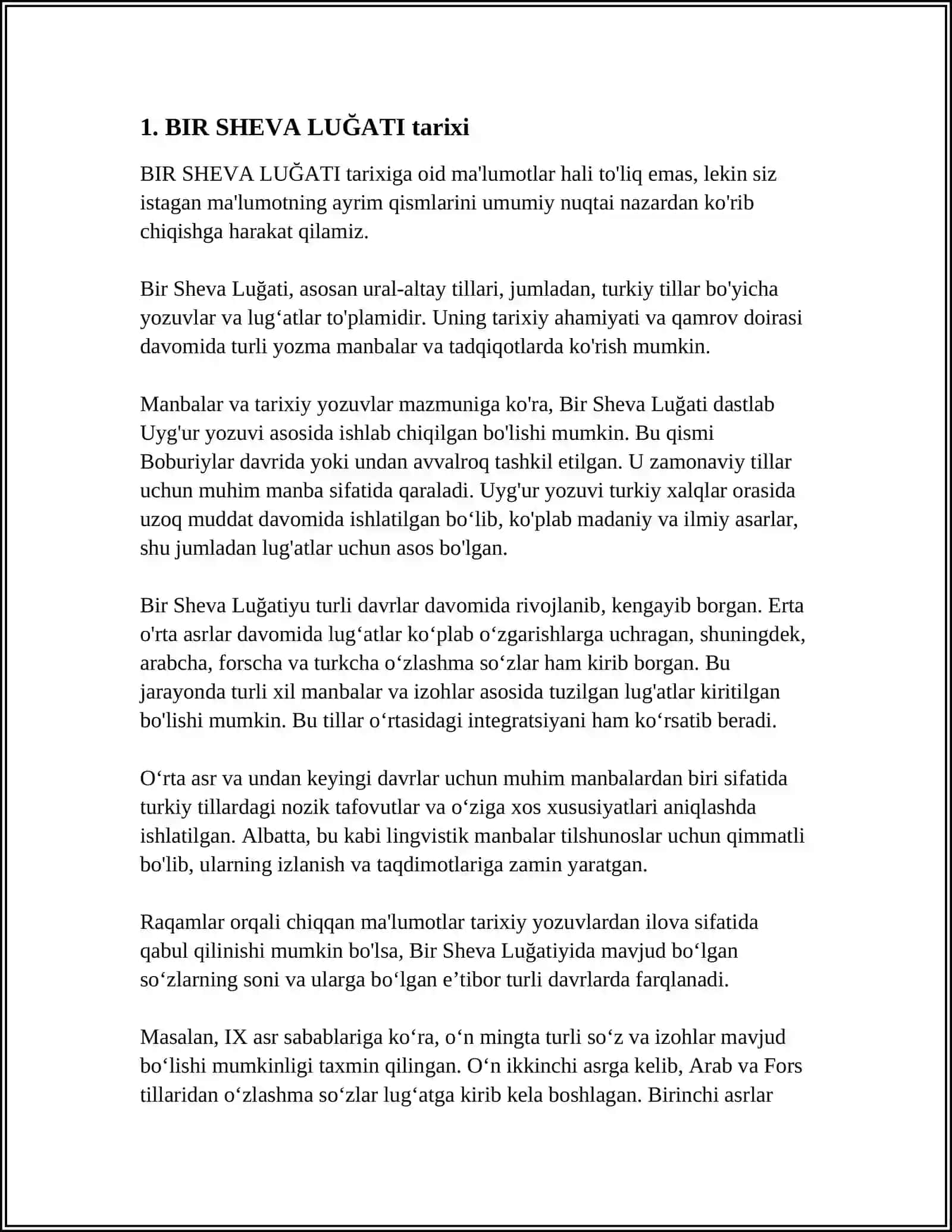 BIR SHEVA LUĞATI 3