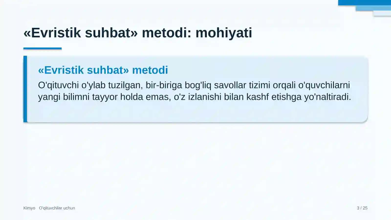 kimyo darslarida evristik suhbat metodidan foydalanish 5371 3