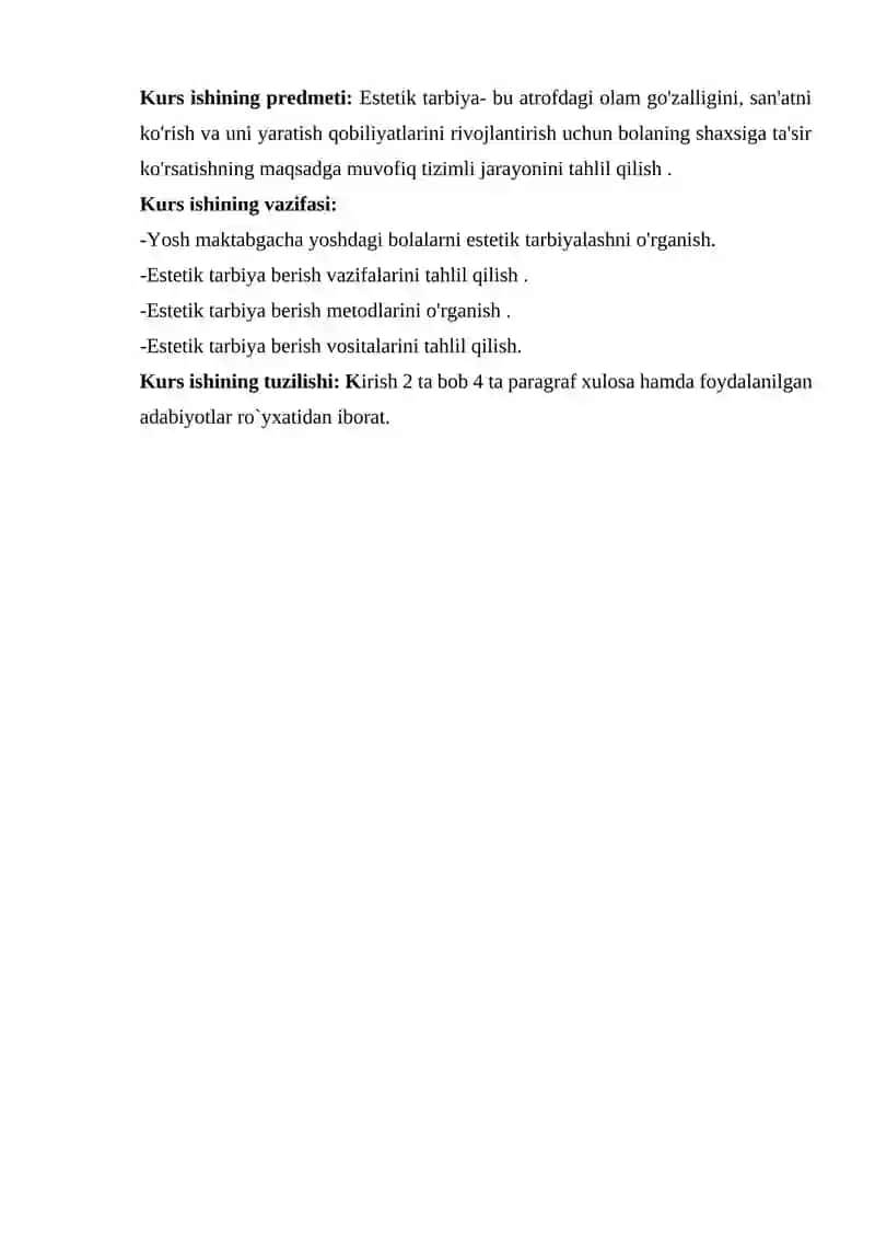 Estetik Tarbiya 3