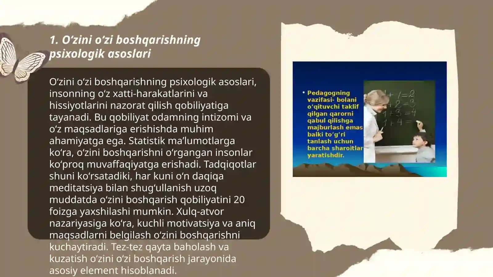 Pedagogning oʻzini oʻzi boshqarish muammosi 3