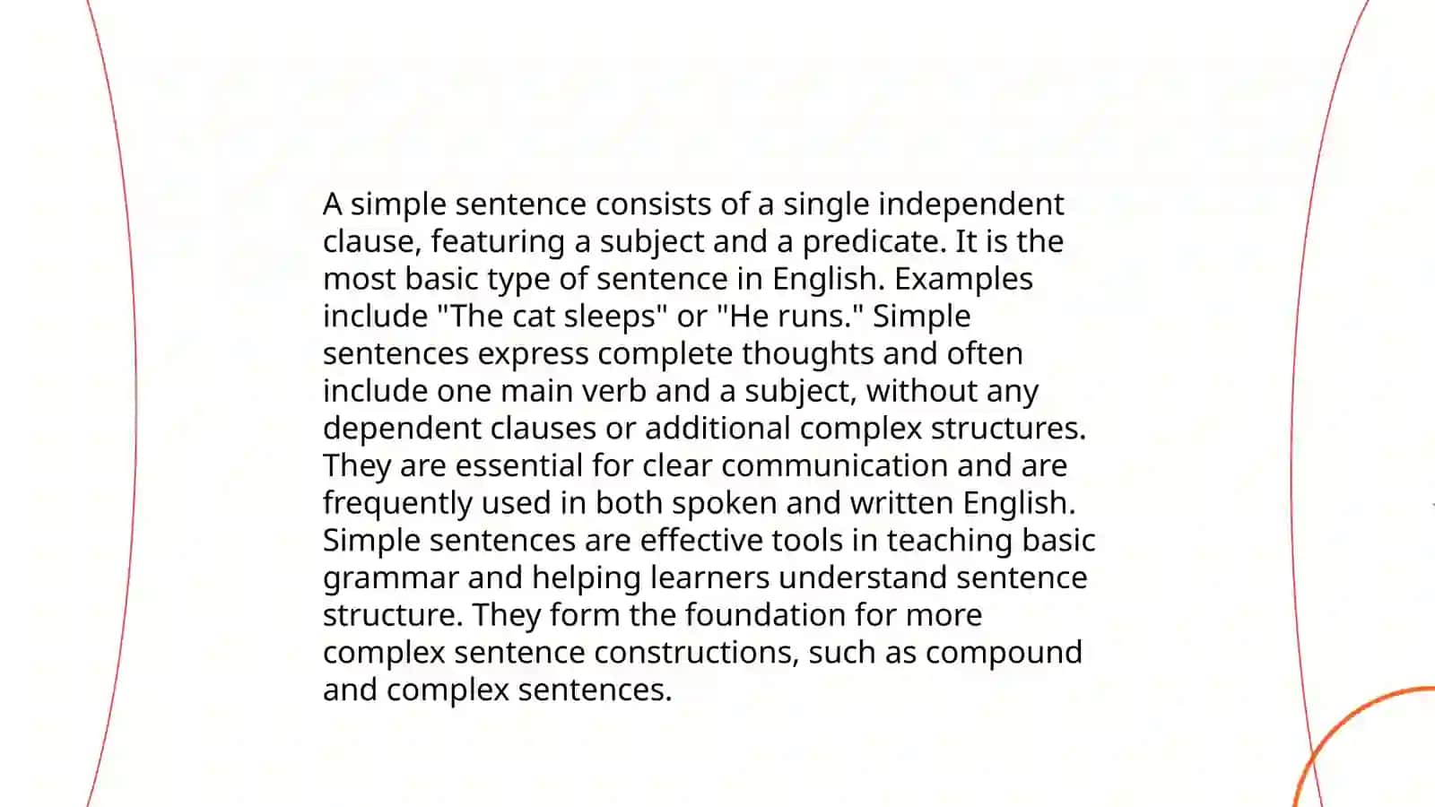 Syntax. The phrase and the sentence. Types of sentences 3
