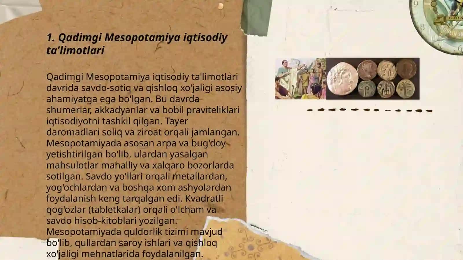 Qadimgi Mesopotamiya iqtisodiy ta'limotlari 3