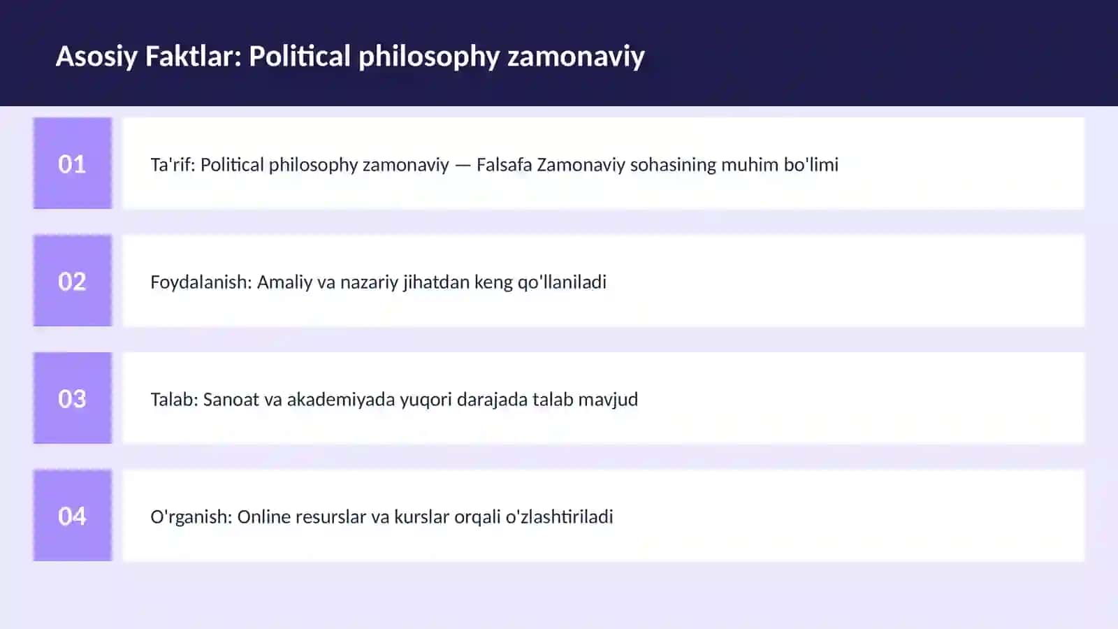 Political philosophy zamonaviy 3