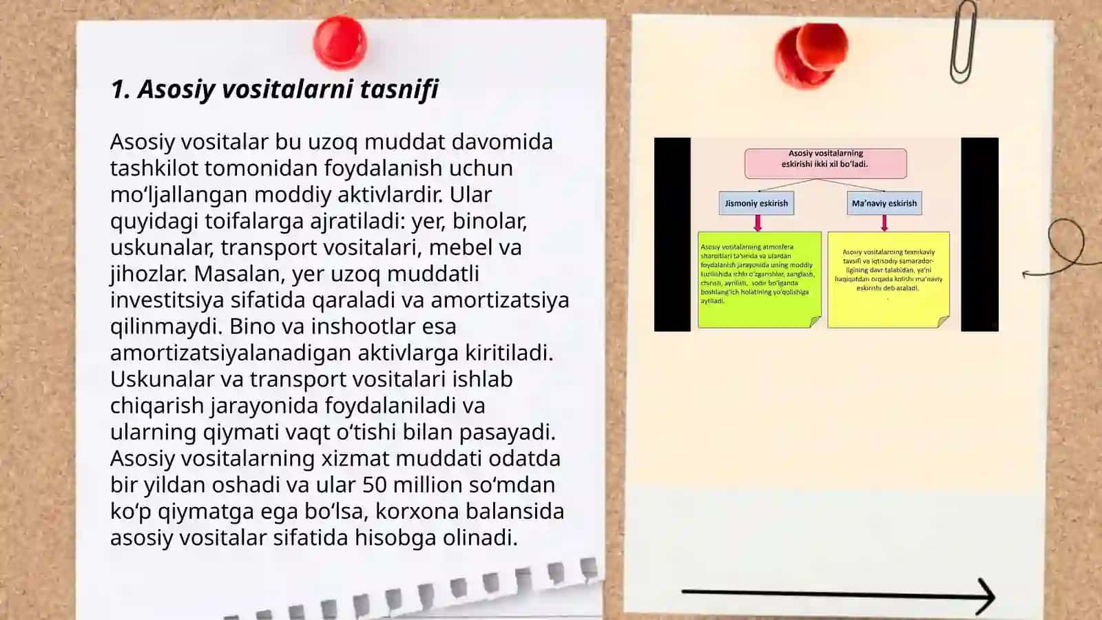 Asosiy vositalar va nomoddiy aktivlar hisobi 3