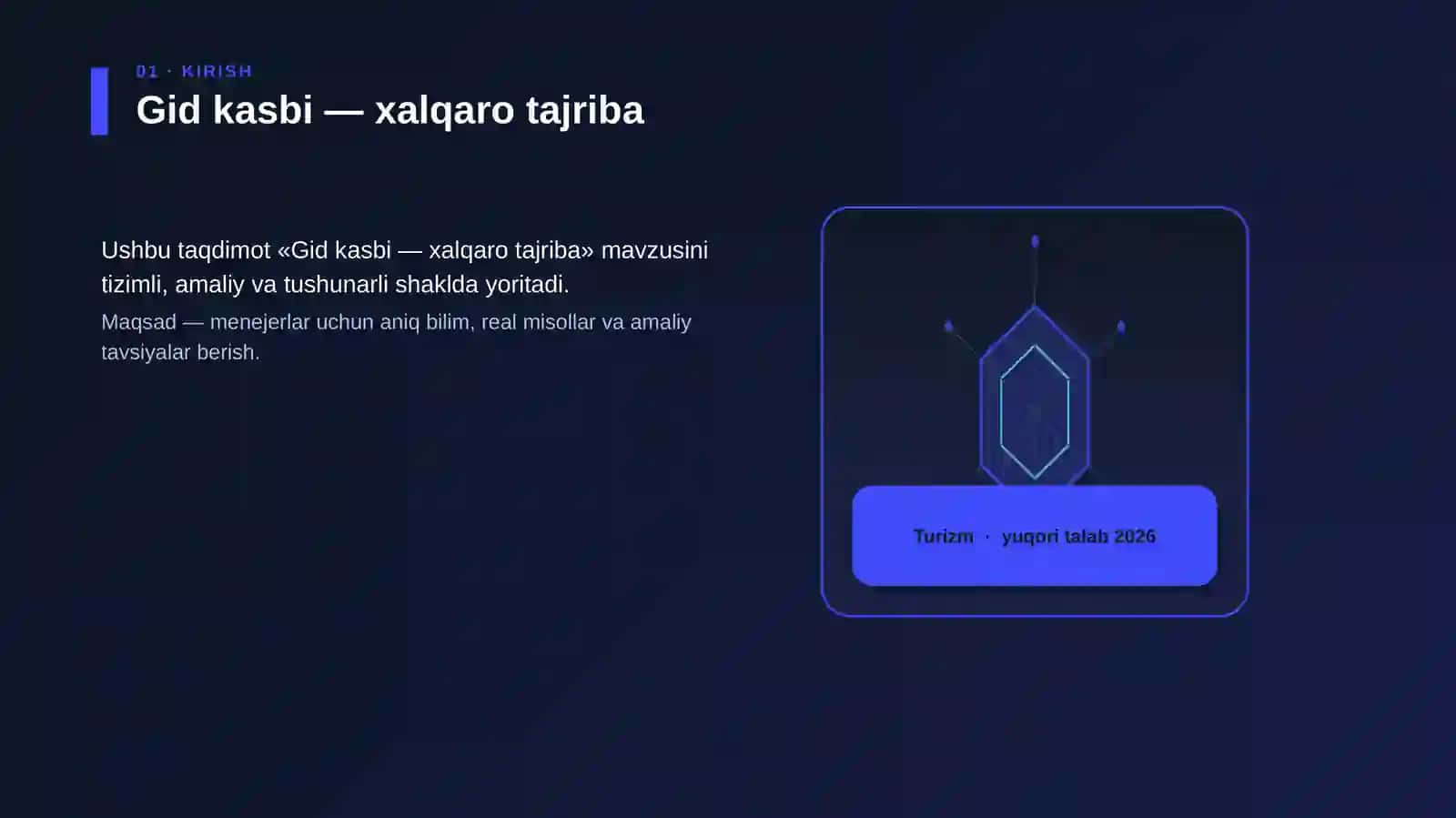 Gid kasbi — xalqaro tajriba 3