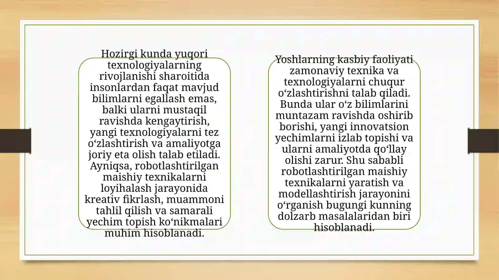 Robotlashtirilgan maishiy texnikalarni loyihalash va maketini yasash 3