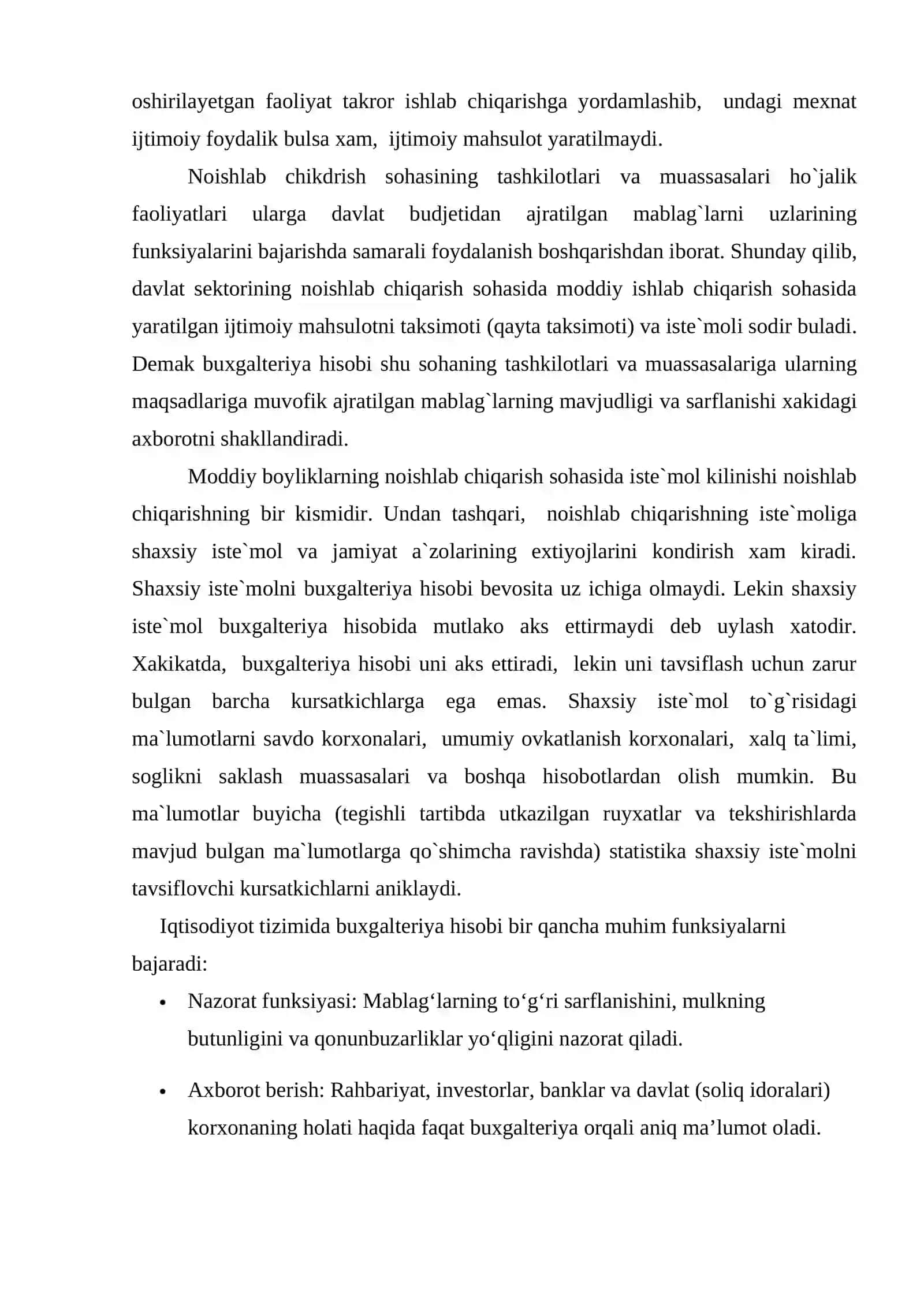 Buxgalteriya hisobining va tadqiqot usullari, sub’ektlari, maqsadi, vazifalari, funksiyalari. Xo`jalik mablag`larining turkumlanishi. Mablag`larning vujudga kelish manbalarining turkumlanishi. 3