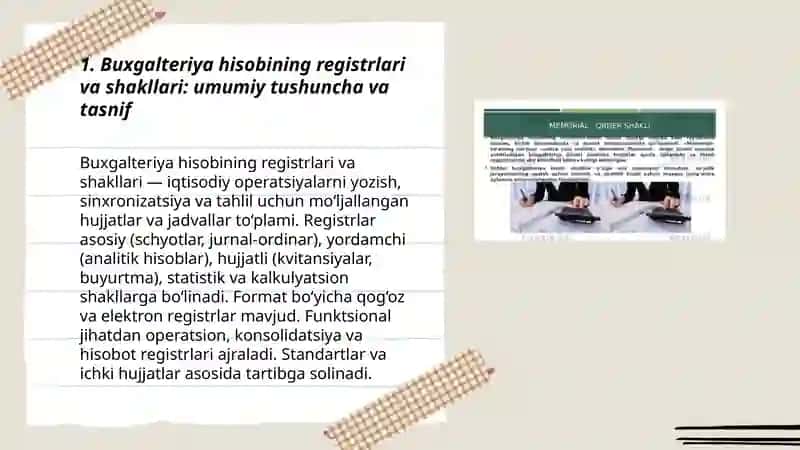 Buxgalteriya hisobining registrlari va shakllari 3