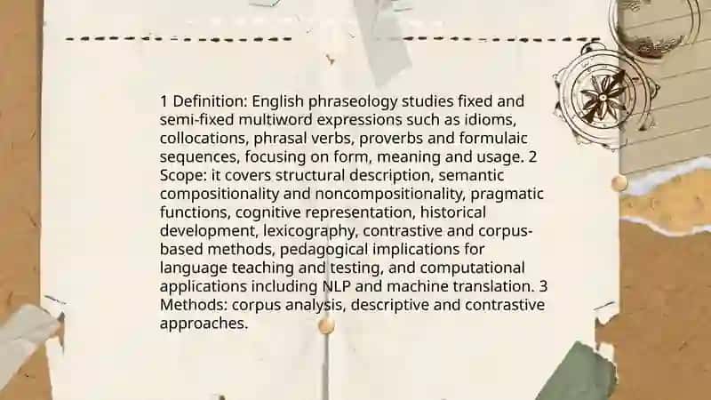 Phraseology 3