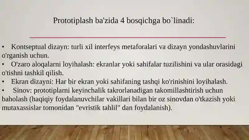 Prototip yaratish 3