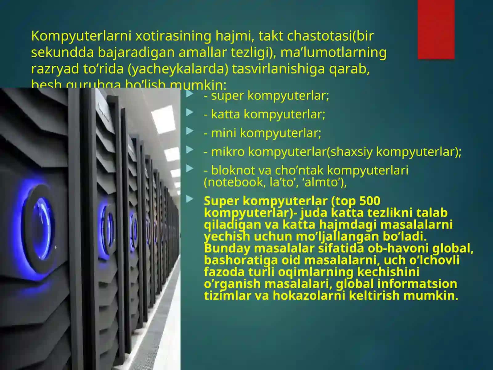 Zamonaviy shaxsiy kompyuterlar va ularning rivojlanishi 3