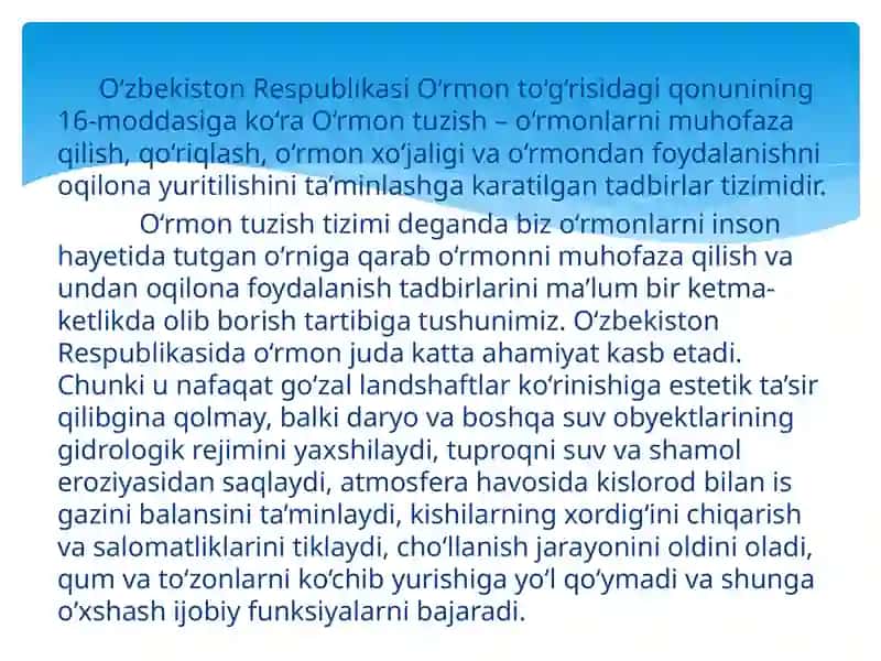O‘rmon resurslari 3