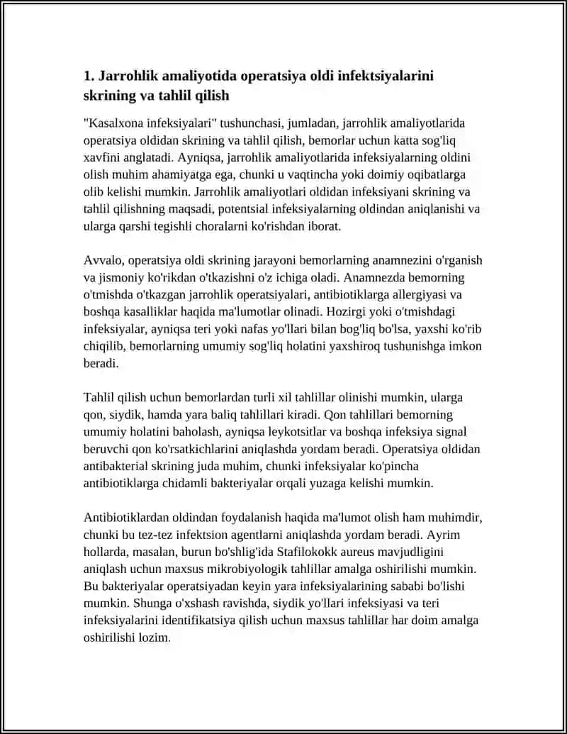 XIRURGIYADA GOSPITAL INFEKTSIYANI PROFILAKTIKASI 3