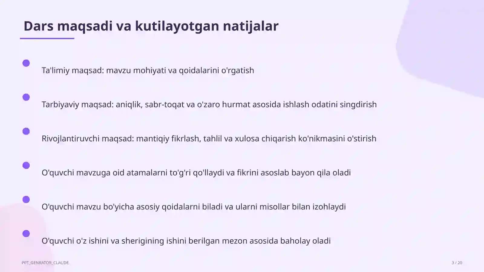 Sinuslar va kosinuslar teoremasi (9-sinf) 3